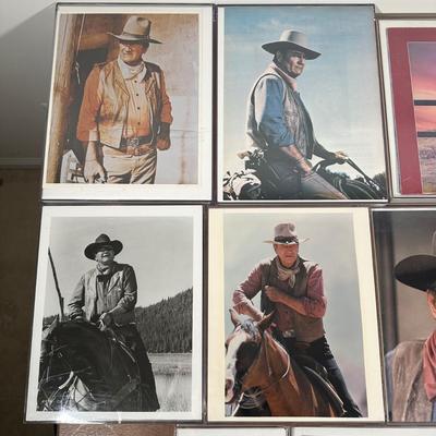 LOT 130U: John Wayne Collection - Pictures, Trading Cards, Blankets & More