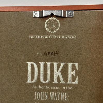 LOT 130U: John Wayne Collection - Pictures, Trading Cards, Blankets & More