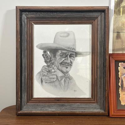 LOT 130U: John Wayne Collection - Pictures, Trading Cards, Blankets & More