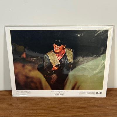 LOT 130U: John Wayne Collection - Pictures, Trading Cards, Blankets & More