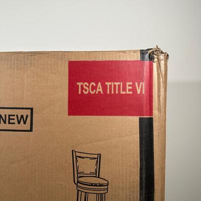 LOT 131U: Homelegance 29” Swivel Pub Stool New In Box 1131-29S