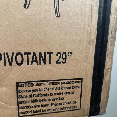 LOT 131U: Homelegance 29” Swivel Pub Stool New In Box 1131-29S