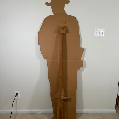 LOT 132U: 2 75” Tall John Wayne Cutouts