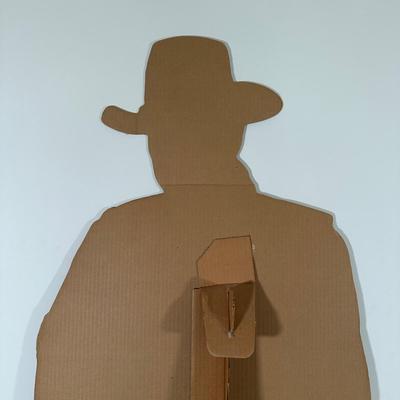 LOT 132U: 2 75” Tall John Wayne Cutouts