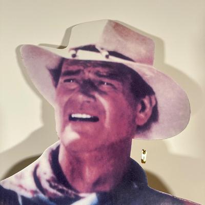 LOT 132U: 2 75” Tall John Wayne Cutouts