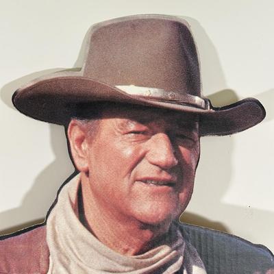 LOT 132U: 2 75” Tall John Wayne Cutouts