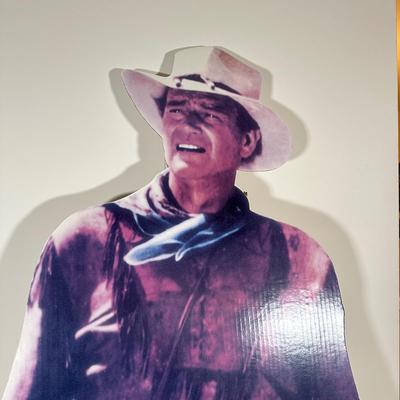 LOT 132U: 2 75” Tall John Wayne Cutouts