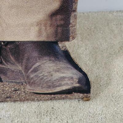 LOT 132U: 2 75” Tall John Wayne Cutouts