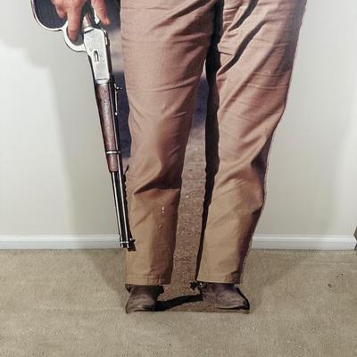 LOT 132U: 2 75” Tall John Wayne Cutouts
