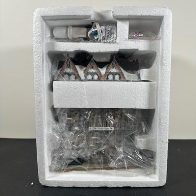 LOT 139U: Department 56 Dickens Village Series - The Timbers Hotel & Victorian University