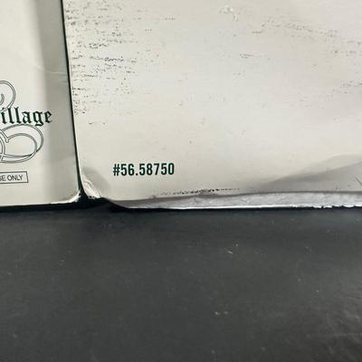 LOT 139U: Department 56 Dickens Village Series - The Timbers Hotel & Victorian University