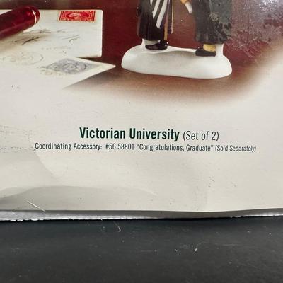 LOT 139U: Department 56 Dickens Village Series - The Timbers Hotel & Victorian University