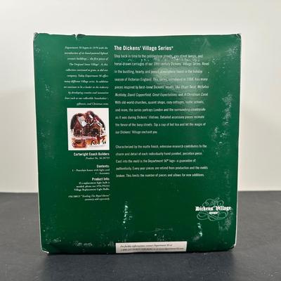 LOT 140U: Department 56 Dickens Village Series - Cartwright Coach Builders