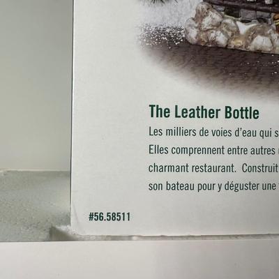 LOT 145U: Department 56 Dickens Village Series - E Tipler, Agent For Wine & Spirits, Spelendid Rod Fish n’ Chips & The Leather...