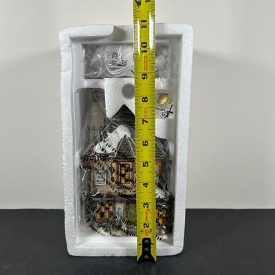 LOT 146U: Department 56 Dickens Village Series - Scrooge & Marley Counting House, Odin R Hicks Fish n’ Chips & Joseph Edward Tea...