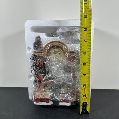 LOT 146U: Department 56 Dickens Village Series - Scrooge & Marley Counting House, Odin R Hicks Fish n’ Chips & Joseph Edward Tea...