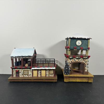 LOT 147U: Hawthorne Village Train Station Clock Tower & Transfer Deck