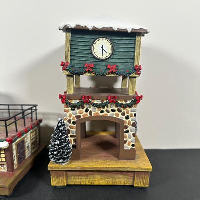 LOT 147U: Hawthorne Village Train Station Clock Tower & Transfer Deck