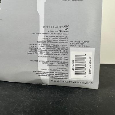 LOT 148U: Department 56 Dickens Village Series - The Swan & Trumpet & The Six Jolly Fellowship Porters