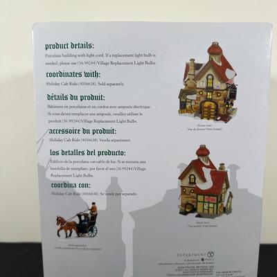 LOT 149U: Department 56 Dickens Village Series - Chelsea On The Thames Pup, The Hansom Rab Co. & Marshalsea Debtors Prison