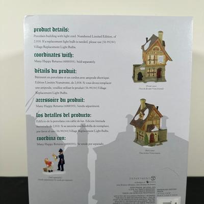 LOT 149U: Department 56 Dickens Village Series - Chelsea On The Thames Pup, The Hansom Rab Co. & Marshalsea Debtors Prison