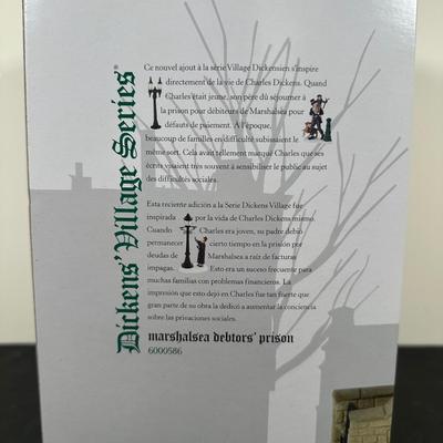 LOT 149U: Department 56 Dickens Village Series - Chelsea On The Thames Pup, The Hansom Rab Co. & Marshalsea Debtors Prison