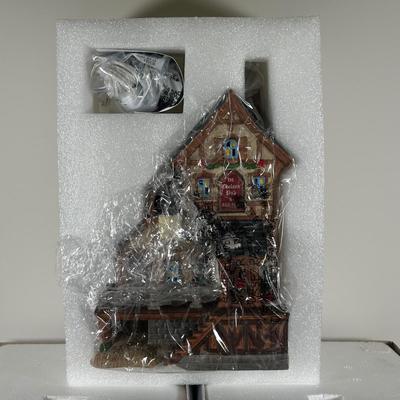 LOT 149U: Department 56 Dickens Village Series - Chelsea On The Thames Pup, The Hansom Rab Co. & Marshalsea Debtors Prison