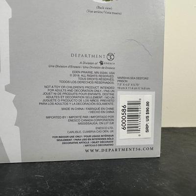 LOT 149U: Department 56 Dickens Village Series - Chelsea On The Thames Pup, The Hansom Rab Co. & Marshalsea Debtors Prison