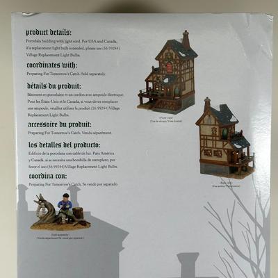 LOT 149U: Department 56 Dickens Village Series - Chelsea On The Thames Pup, The Hansom Rab Co. & Marshalsea Debtors Prison