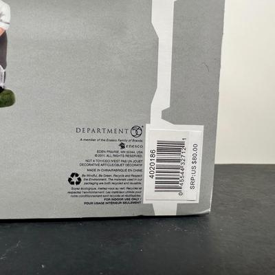 LOT 150U: Department 56 Dickens Village Series - Berkshire Downs Cricket Club & Scrooge & Marley Counting House