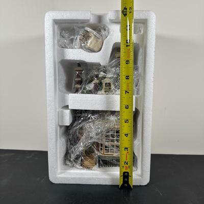 LOT 150U: Department 56 Dickens Village Series - Berkshire Downs Cricket Club & Scrooge & Marley Counting House