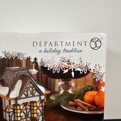 LOT 152U: Department 56 Dickens Village Series - The Smoking Bishop & Scotland Yard Station