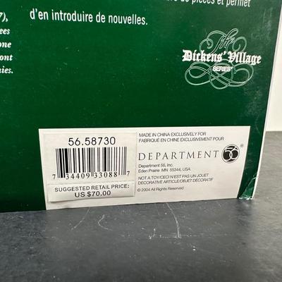 LOT 152U: Department 56 Dickens Village Series - The Smoking Bishop & Scotland Yard Station