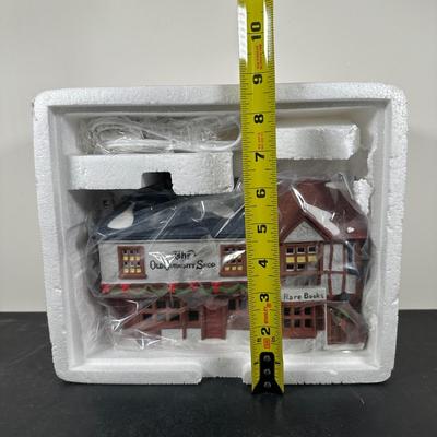 LOT 153U: Department 56 Dickens Village Series - The Old Curiosity Shop & Thomas Mudge Timepieces