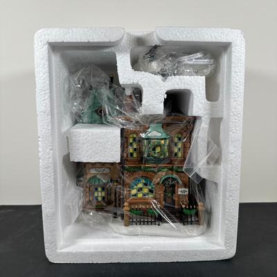 LOT 153U: Department 56 Dickens Village Series - The Old Curiosity Shop & Thomas Mudge Timepieces