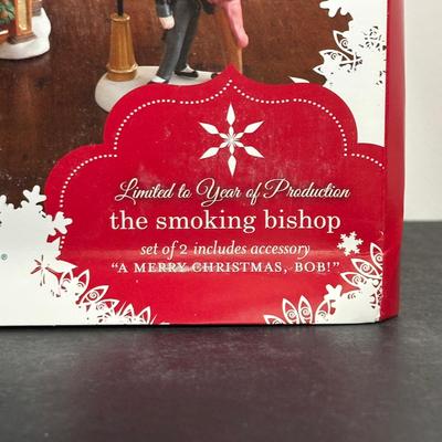 LOT 155U: Department 56 Dickens Village Series - Welcoming Christmas & The Smoking Bishop