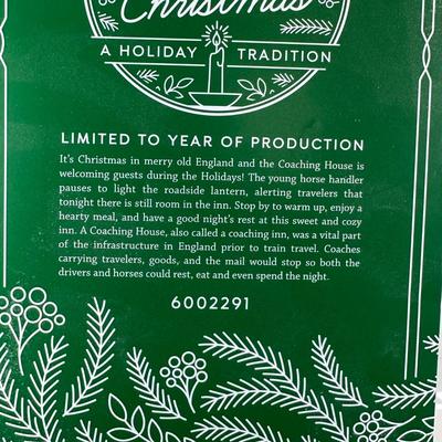 LOT 155U: Department 56 Dickens Village Series - Welcoming Christmas & The Smoking Bishop