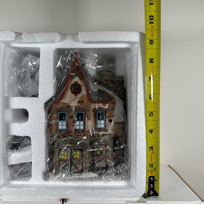LOT 155U: Department 56 Dickens Village Series - Welcoming Christmas & The Smoking Bishop