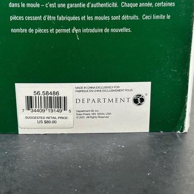 LOT 157U: Department 56 Dickens Village Series - Ebenezer Scrooge’s House & Cratchits Corner