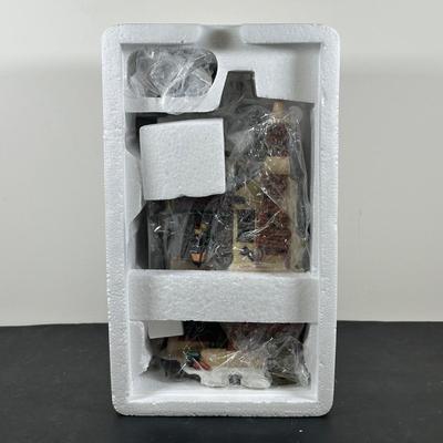 LOT 157U: Department 56 Dickens Village Series - Ebenezer Scrooge’s House & Cratchits Corner