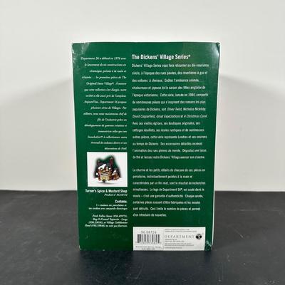 LOT 183U: Department 56 Dickens Village Series - E. Tipler Agent For Wine & Spirits & Ink & Pen Co.