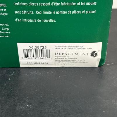 LOT 183U: Department 56 Dickens Village Series - E. Tipler Agent For Wine & Spirits & Ink & Pen Co.