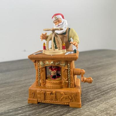 LOT 201M: Hallmark Keepsake Ornaments - Flight of Fancy, Jolly Old St. Nick, By Santa's Light, Father Christmas, Toymaker Santas...