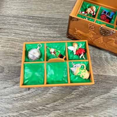 LOT 201M: Hallmark Keepsake Ornaments - Flight of Fancy, Jolly Old St. Nick, By Santa's Light, Father Christmas, Toymaker Santas...