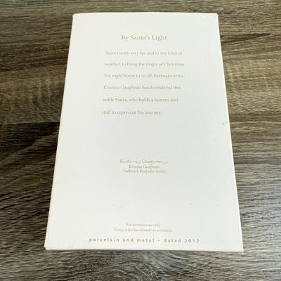 LOT 201M: Hallmark Keepsake Ornaments - Flight of Fancy, Jolly Old St. Nick, By Santa's Light, Father Christmas, Toymaker Santas...