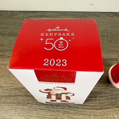 LOT 201M: Hallmark Keepsake Ornaments - Flight of Fancy, Jolly Old St. Nick, By Santa's Light, Father Christmas, Toymaker Santas...