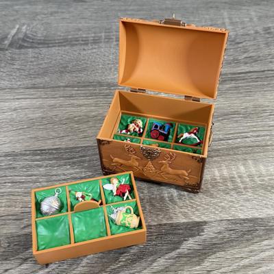 LOT 201M: Hallmark Keepsake Ornaments - Flight of Fancy, Jolly Old St. Nick, By Santa's Light, Father Christmas, Toymaker Santas...