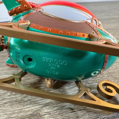 LOT 201M: Hallmark Keepsake Ornaments - Flight of Fancy, Jolly Old St. Nick, By Santa's Light, Father Christmas, Toymaker Santas...