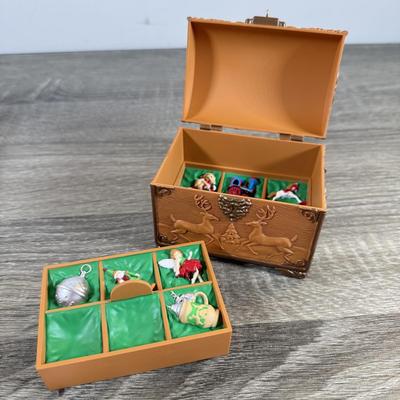 LOT 201M: Hallmark Keepsake Ornaments - Flight of Fancy, Jolly Old St. Nick, By Santa's Light, Father Christmas, Toymaker Santas...