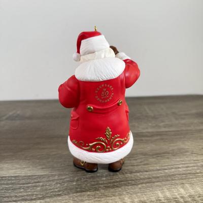 LOT 201M: Hallmark Keepsake Ornaments - Flight of Fancy, Jolly Old St. Nick, By Santa's Light, Father Christmas, Toymaker Santas...